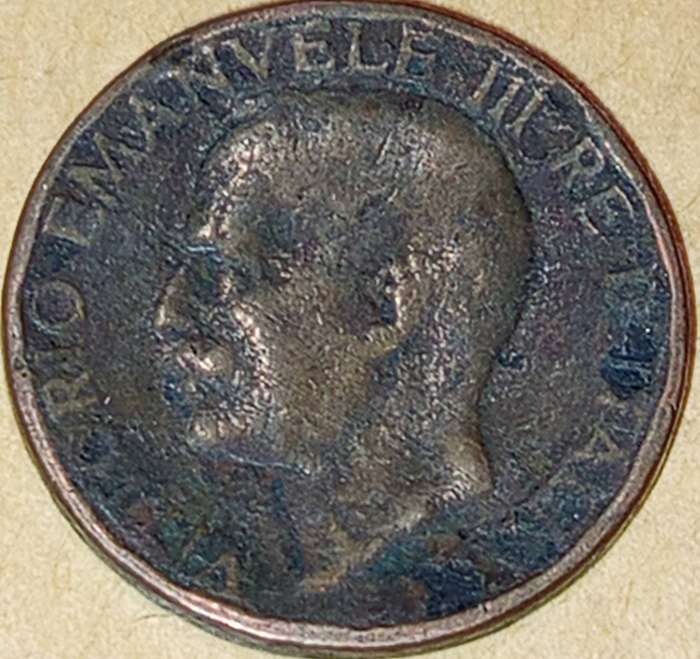 1922 ITALY 10 CENT COIN