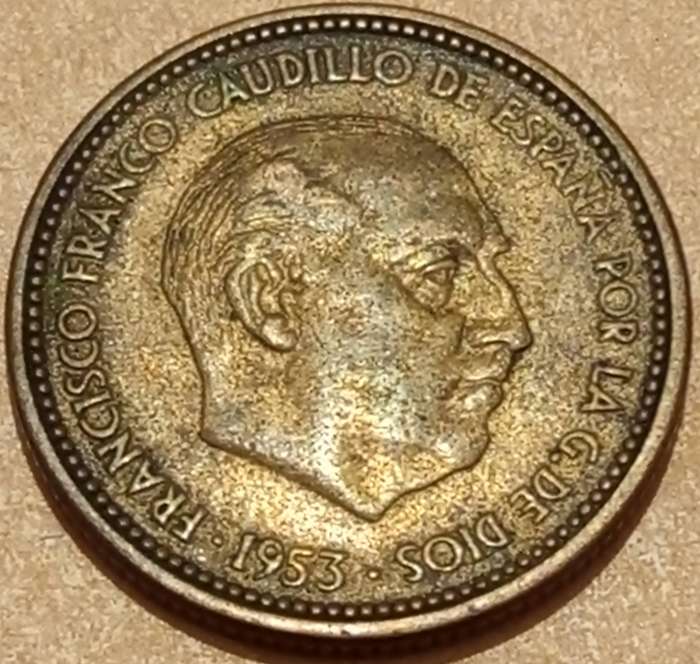 1953 SPAIN 2.50 PASETAS