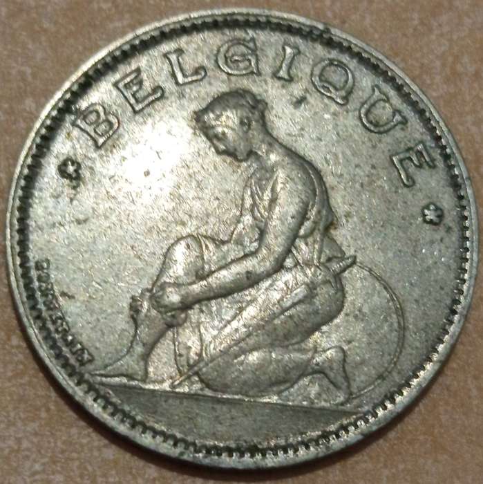 1929 BELGIUM 1 FRANC