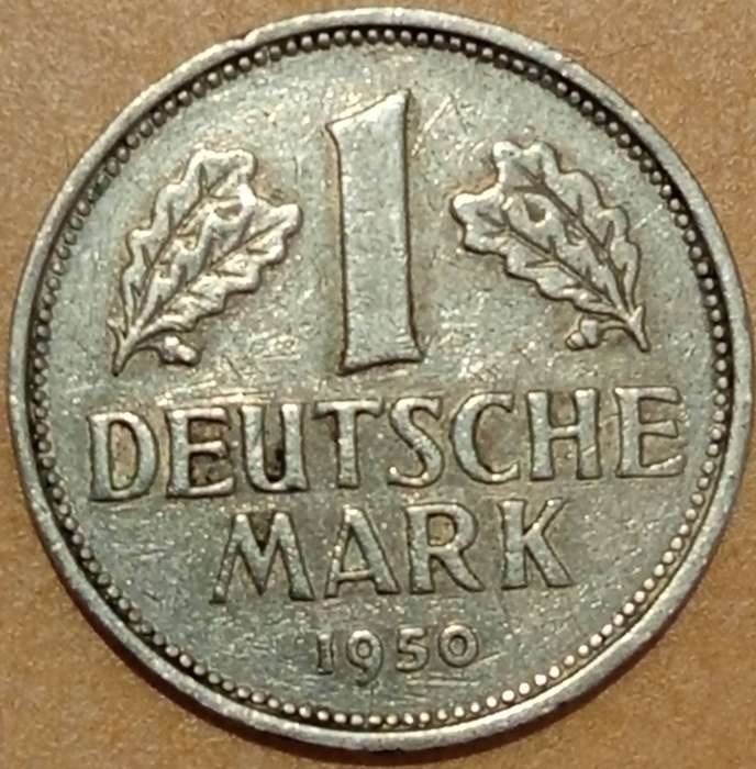 1950 GERMANY 1 DEUTSCHE MARK