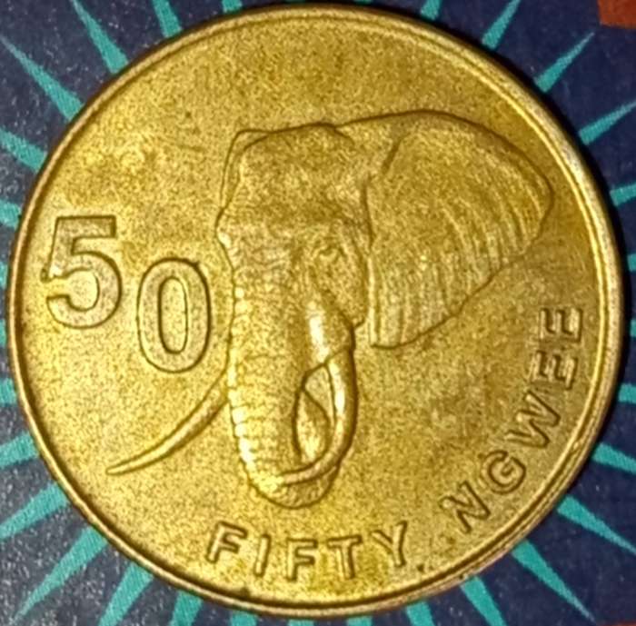 2012 ZAMBIA 50 NGWEE