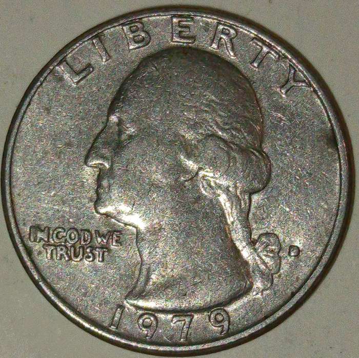 1979 USA QUARTER DOLLAR