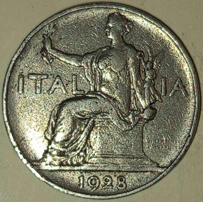 1928 1 LIRA ITALY