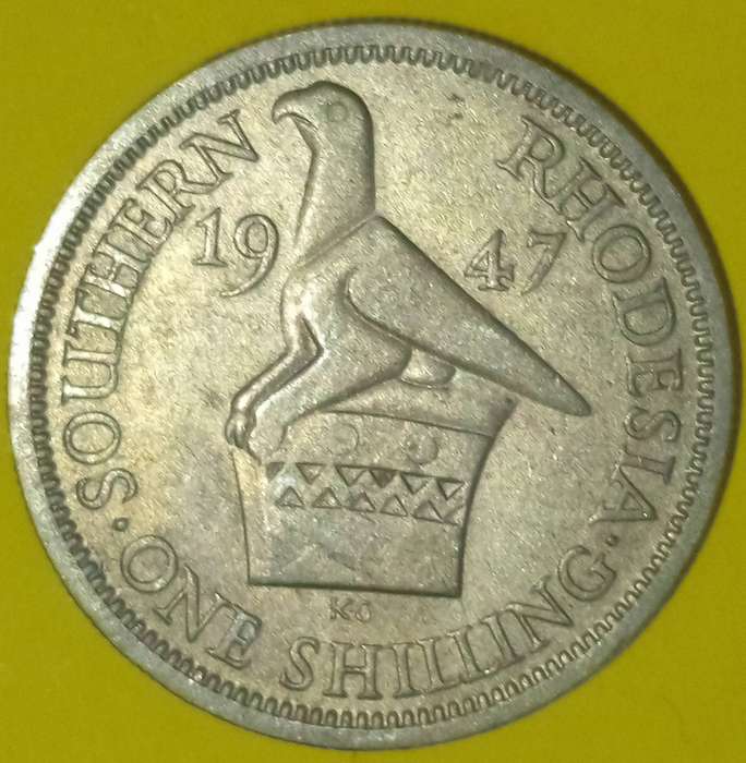 1947 SOUTHERN RHODESIA ONE SHILLING