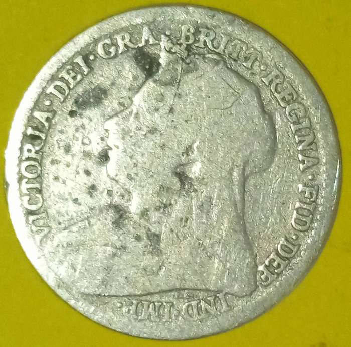 1800s GREAT BRITAIN 3d