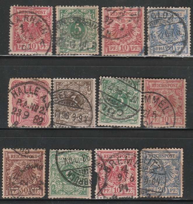 GERMAN EMPIRE 1889-1900