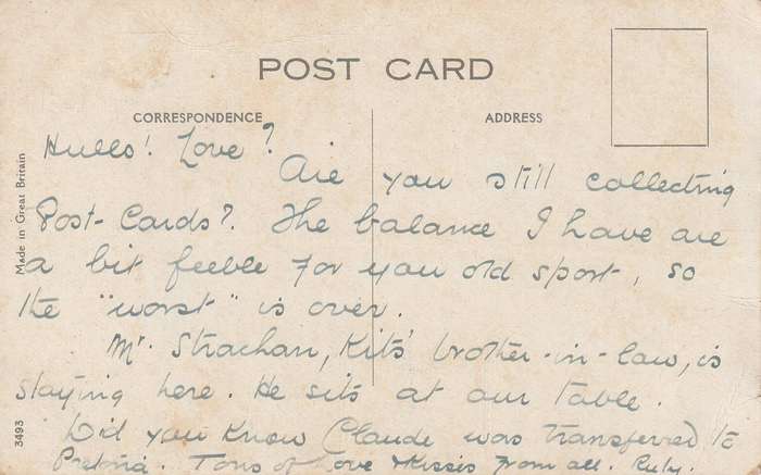 CARTOON POST CARD