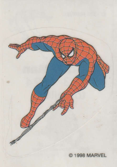 SPUR COLLECTABLE SPIDER MAN POSTER STICKER #3
