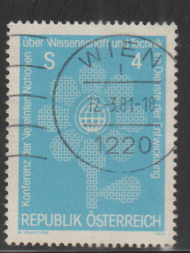 AUSTRIA 1979 U.N. Conference on Economics and Technology for Development UNH SG 1846