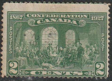 CANADA 1927 The 60th Anniversary of the Founding of the Dominion of Canada, Inscription:  ULH SG 267
