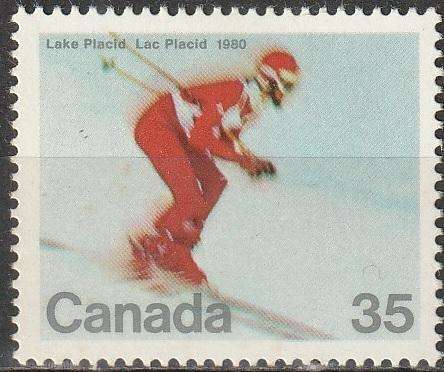 CANADA 1980 Winter Olympic Games - Lake Placid, USA UMM SG 971
