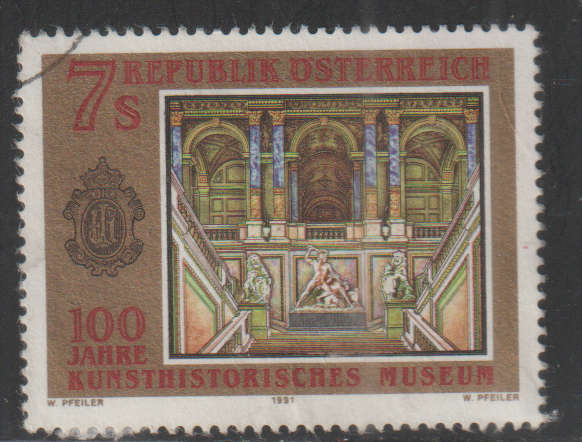 AUSTRIA  1991 The 100th Anniversary of Museum of Art History UNH SG 2265