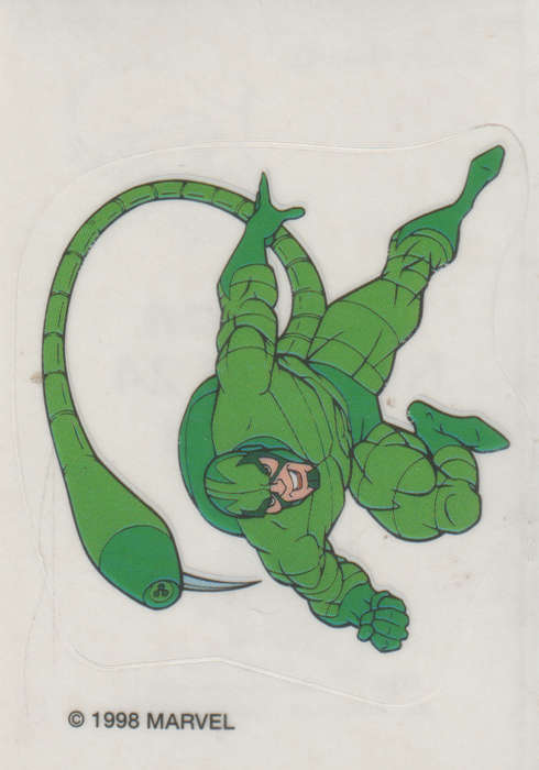 SPUR COLLECTABLE SPIDER MAN POSTER STICKER #22