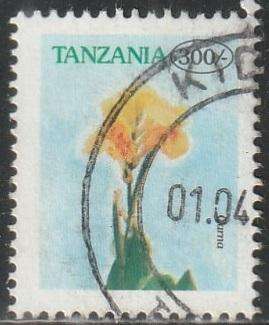 TANZANIA 1996 Flowers VFU SG 2081