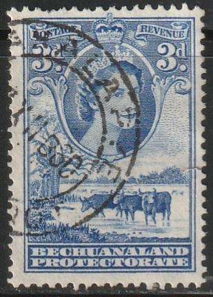 BECHUANALAND 1955 -1958 Queen Elizabeth II ULH SG 146