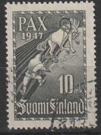 FINLAND 1947 Peace stamp ULH SG 449
