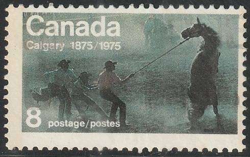 CANADA 1975 The 100th Anniversary of Calgary ULH SG 812