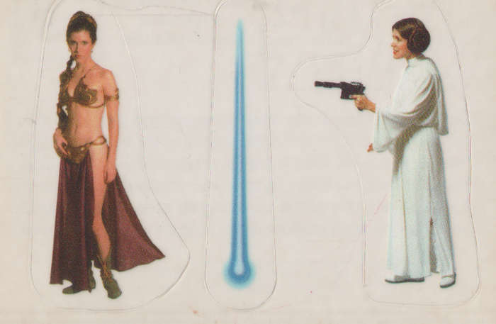 PANINI STAR WARS COLLECTABLE STICKER #S8
