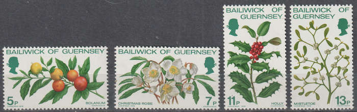GUERNSEY  1978 Christmas Stamps UMM SG 173-6
