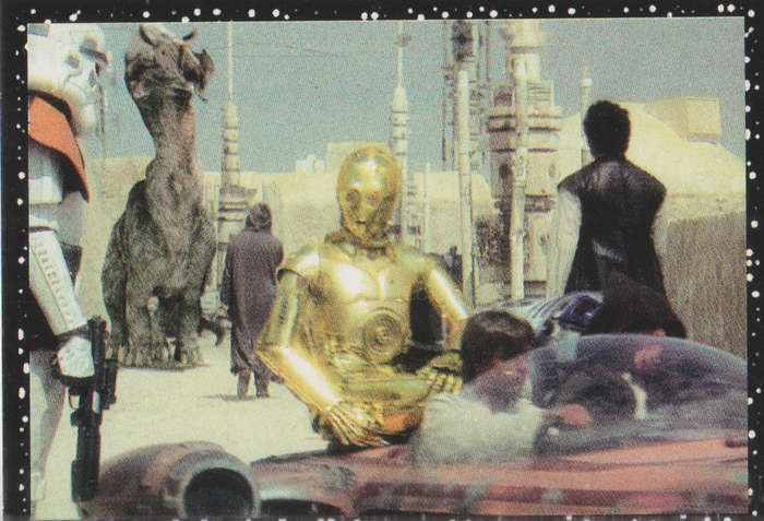 PANINI STAR WARS COLLECTABLE STICKER #16