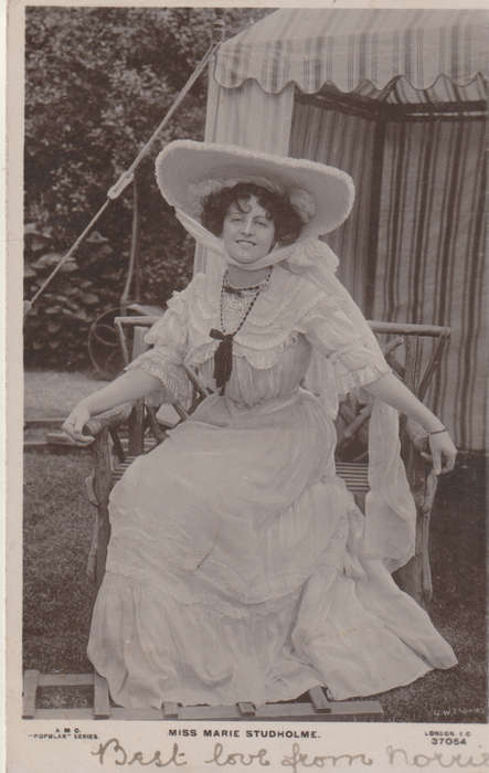 VINTAGE USED POST CARD NATAL 1907