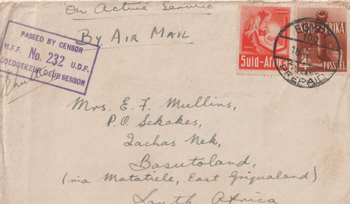ON ACTIVE SERVICE COVER EGYPT