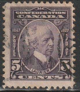 CANADA 1927 The 60th Anniversary of the Founding of the Dominion of Canada, Inscription:  ULH SG 269