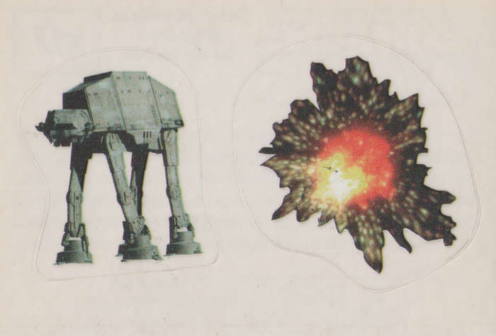 PANINI COLLECTABLE STICKERS STAR WARS #S 17