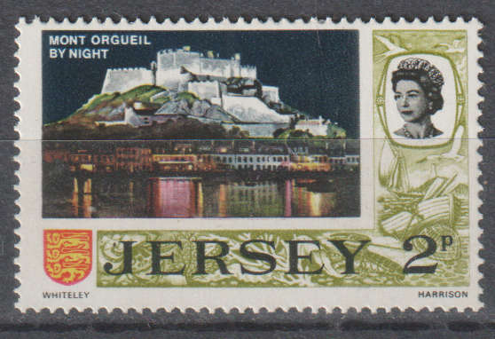 JERSEY 1970 -1971 Definitive Issue - New Values (P) UMM SG 45