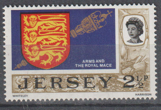 JERSEY 1970 -1971 Definitive Issue - New Values (P) UMM SG 46