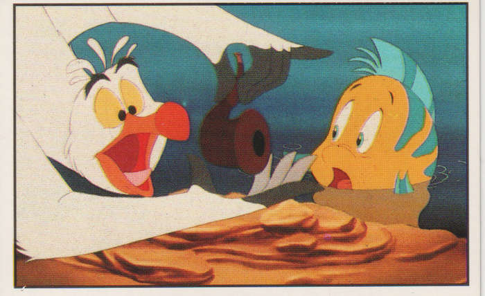 PANINI COLLECTABLE STICKERS THE LITTLE MERMAID #34
