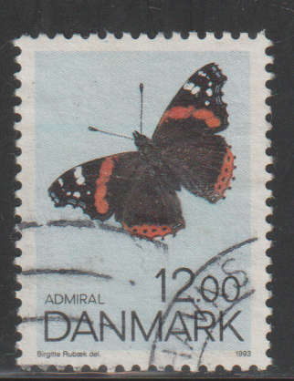 DENMARK 1993 Butterflies ULH SG 999