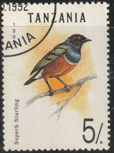TANZANIA 1992 Birds VFU SG 1353