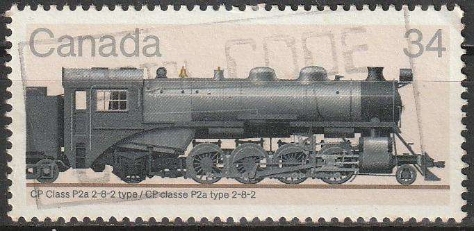 CANADA 1986 Railway Locomotives ULH SG 1186