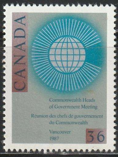CANADA 1987 Commonwealth Heads of Government Meeting, Vancouver ULH SG 1253