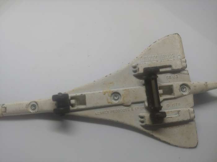 MATCHBOX CONCORD BRITISH AIRWAYS HAS CORROSION