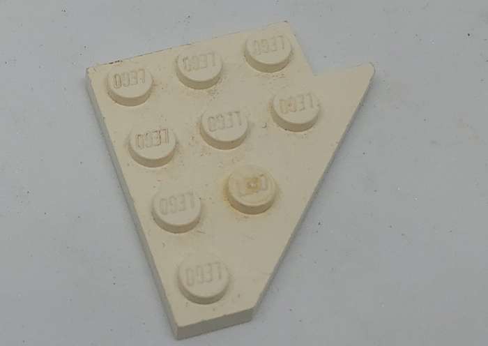 Lego (U) ~ WEDGE PLATEr 4 x 3 ~ [WHITE]