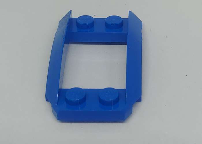 ORIGINAL NINJAGO LEGO 4626361 - 47755 - Wedge 4 x 3 Open with Cutout and 4 Studs