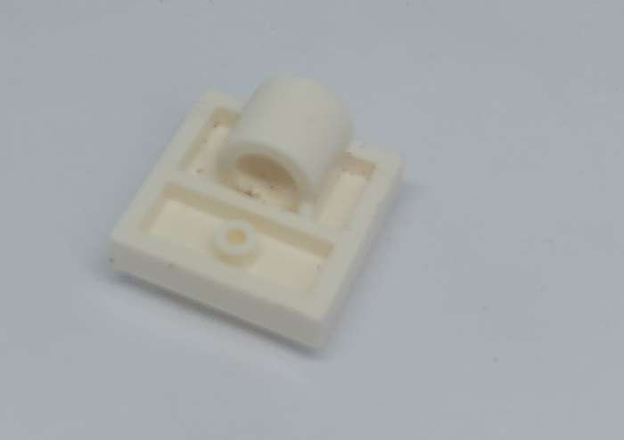 ORIGINAL NINJAGO LEGO Plate Modified 2x2 w Pin Hole Full Cross Support Underneath