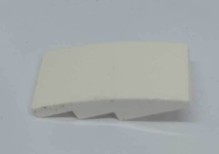 ORIGINAL NINJAGO LEGO Slope Curved 4 x 2 WHITE