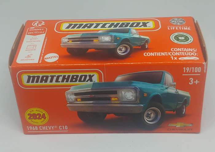 MATCHBOX 1968 CHEVY C10 MINT IN BOX