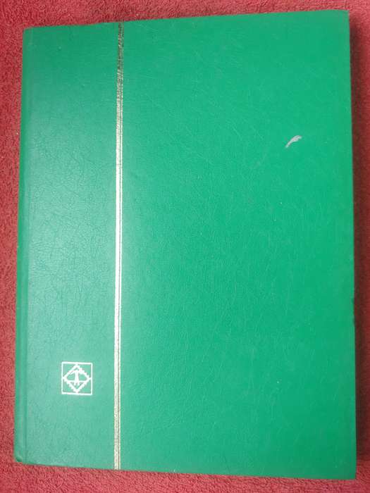 USED A4 LIGHTHOUSE STOCKBOOK LOADED WITH WORLD STAMPS 16/32 PAGES