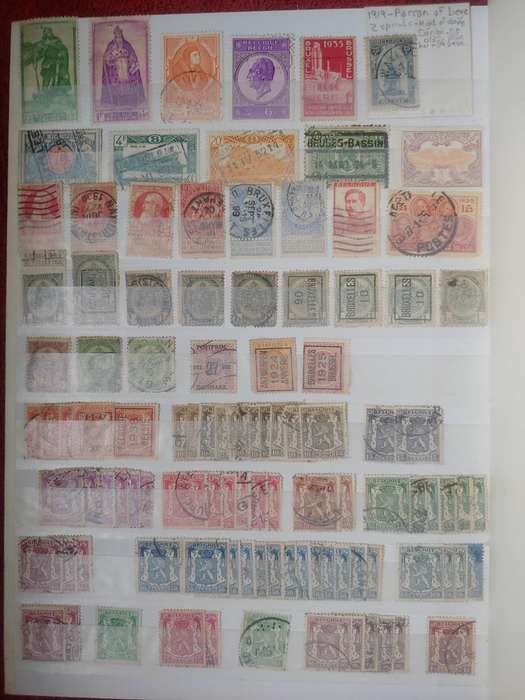 USED A4 LIGHTHOUSE STOCKBOOK LOADED WITH WORLD STAMPS 16/32 PAGES
