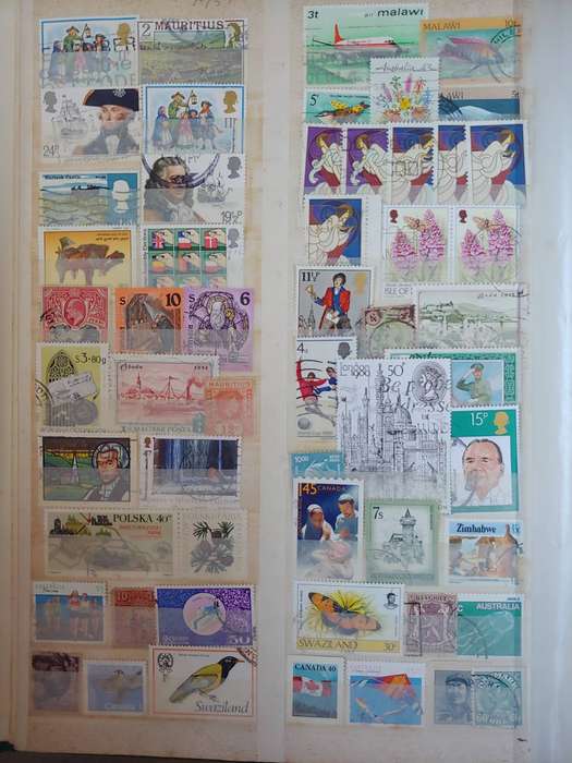 MASSIVE AMOUNT OF STAMPS IN A4 32 DOUBLE SIDED PAGES MANY FINDS POSSABLE NOT CHECKED