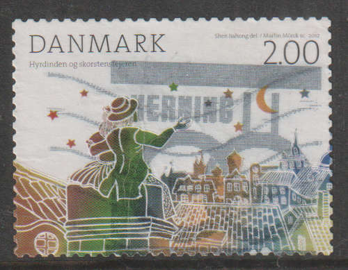 DENMARK 2012 Hans Christian Andersen, 1805-1875 - Self Adhesive Stamps ULH SG 1682