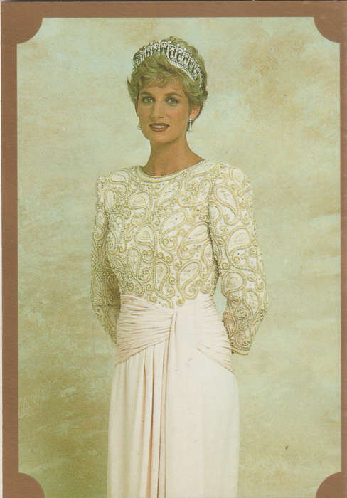 MERLIN PRINCESS DIANA COLLECTALE STICKERS #95