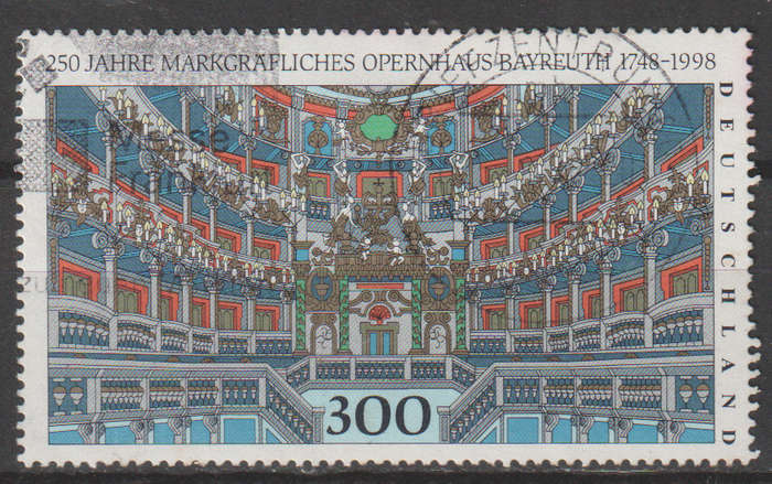 GERMANY 1998 The 250th Anniversary of the Opera House in Bayreuth ULH SG 2845