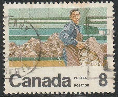 CANADA 1974 The 100th Anniversary of the Canadian Letter Carrier Delivery Service ULH SG 778