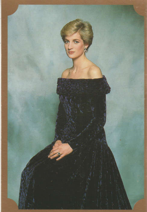 MERLIN PRINCESS DIANA COLLECTALE STICKERS #98