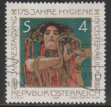 AUSTRIA 1980 The 175th Anniversary of Hygiene in Austria UNH SG 1873